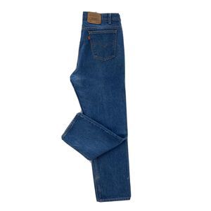 Vintage 1980's Levi's 509-0215 Distressed Orange Tab Jeans Men's 38x32 USA MADE